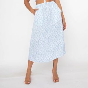 Resa ELLE MIDI SKIRT IN MEADOW